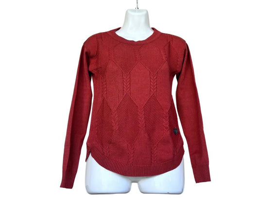 Suéter para dama color ladrillo